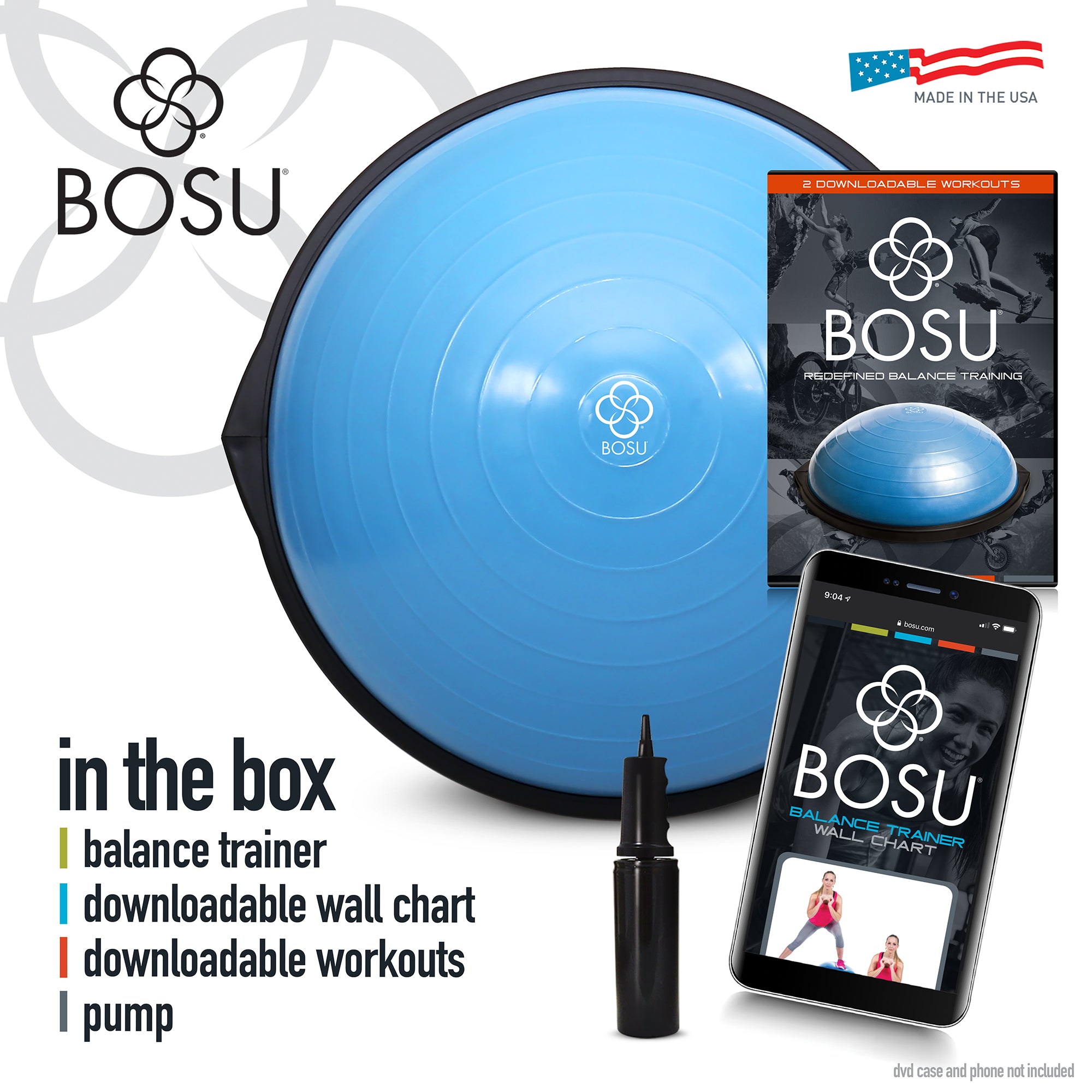 bosu home balance trainer & helm bundle