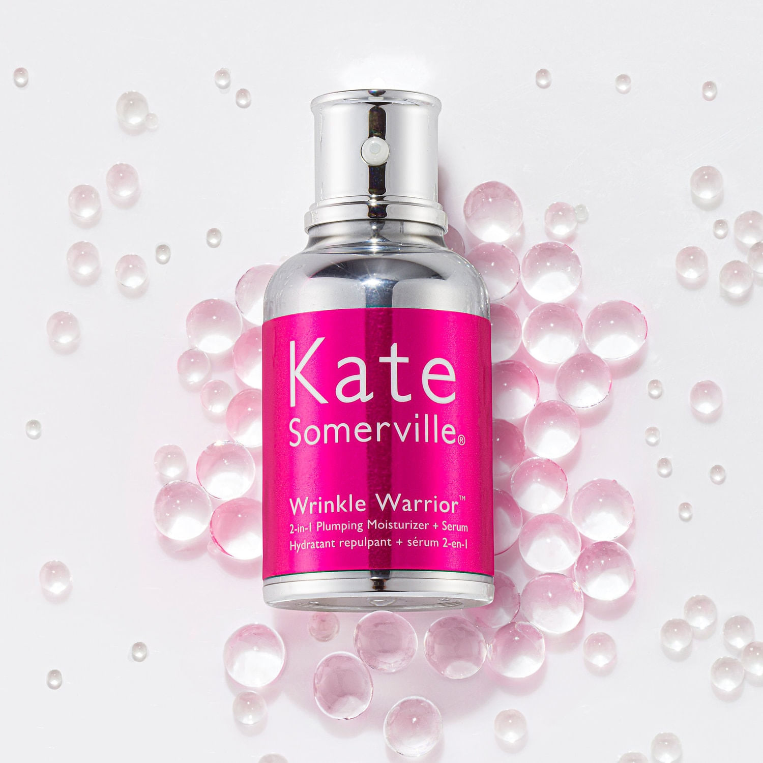 Kate Somerville Wrinkle Warrior Plumping Moisturizer Serum Skincare 50ml 1.7 authentic Oz.