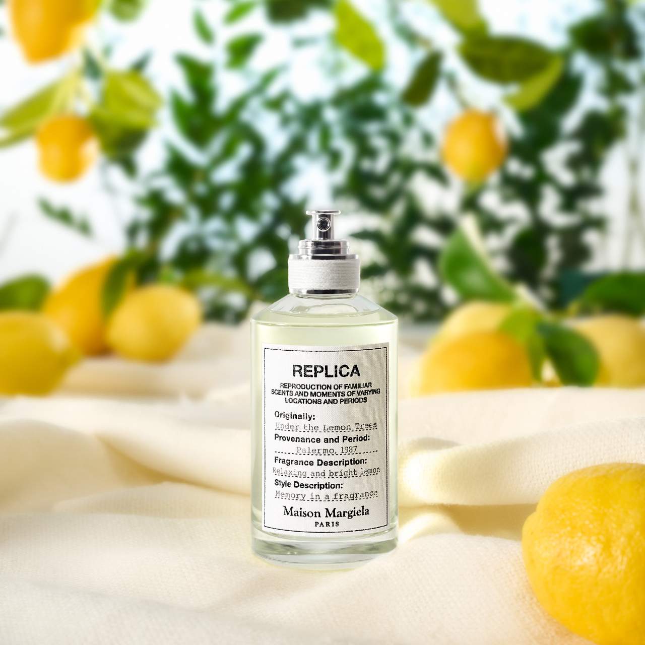 Replica' Under The Lemon Trees Eau De Toilette With Citrus