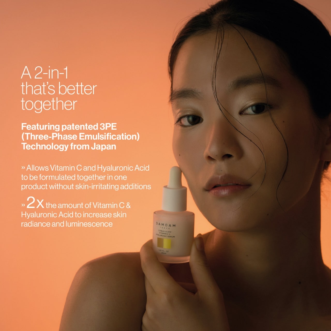 Citrus Glow Vitamin C & Hyaluronic Acid Serum | Women's