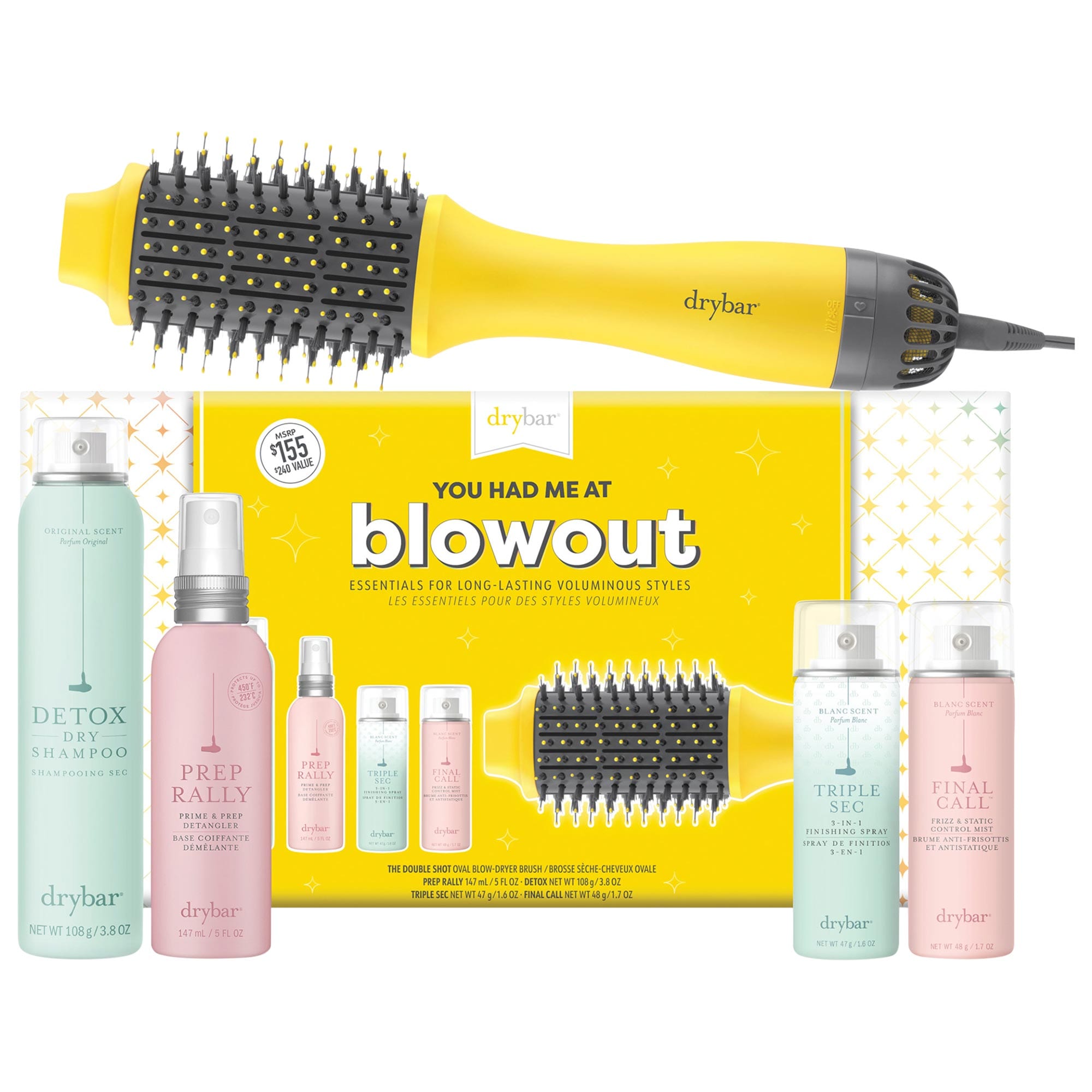 Drybar Double Shot Blow on sale Dryer Brush