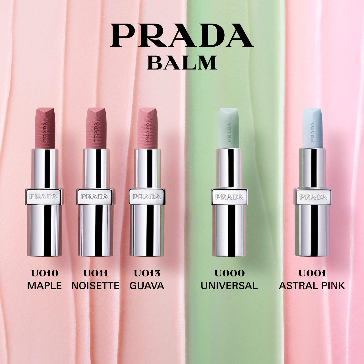 【PRADA】LIP BALM ミントグリーン Discover Prada Balm Lip Care & Moisturizer | Prada Beauty