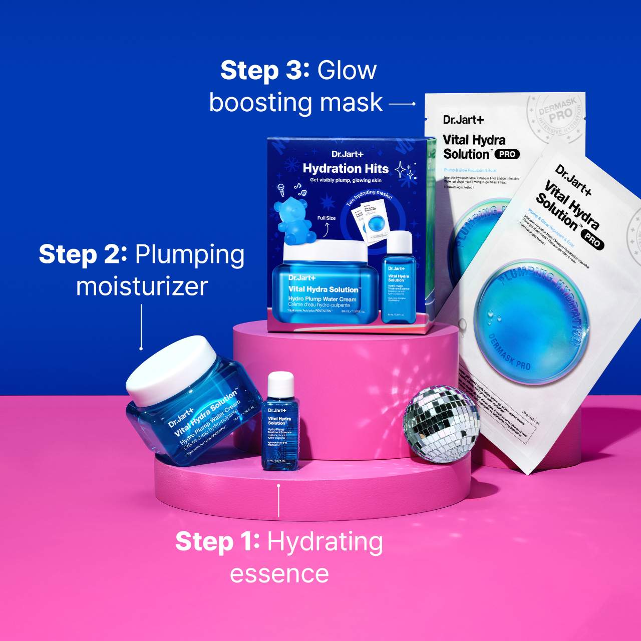 Dr.Jart+ VITAL HYDRA SOLUTION™ GLASS SKIN SET | GOOD MANNER