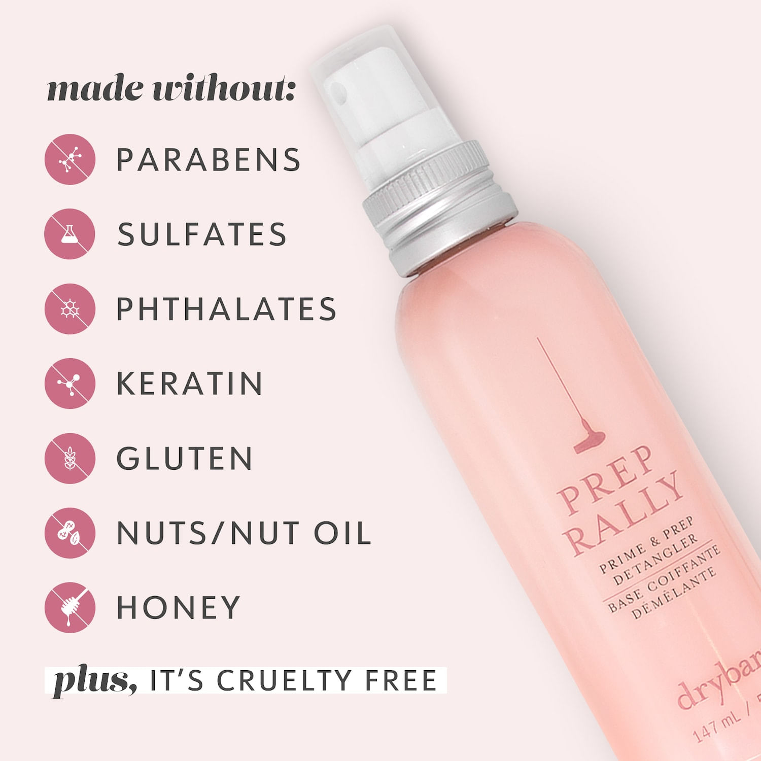 Mini Prep Rally Prime & Prep Detangler | Women's Health Shop