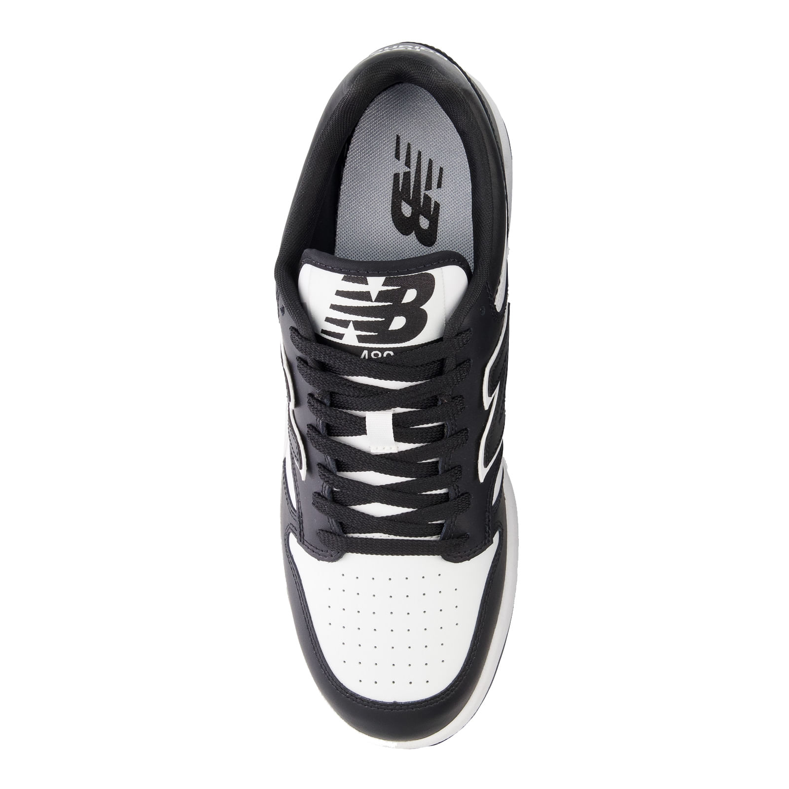 New Balance Unisex 480 In White/black | Women's Health Shop
