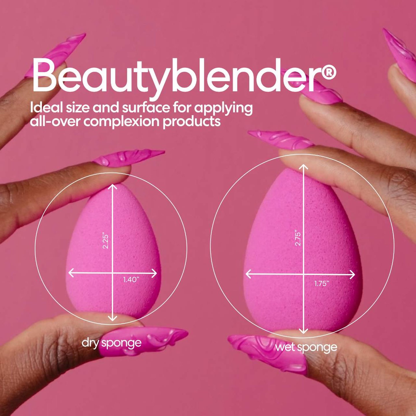 KIM & C Non Latex Cosmetics Blending Sponge