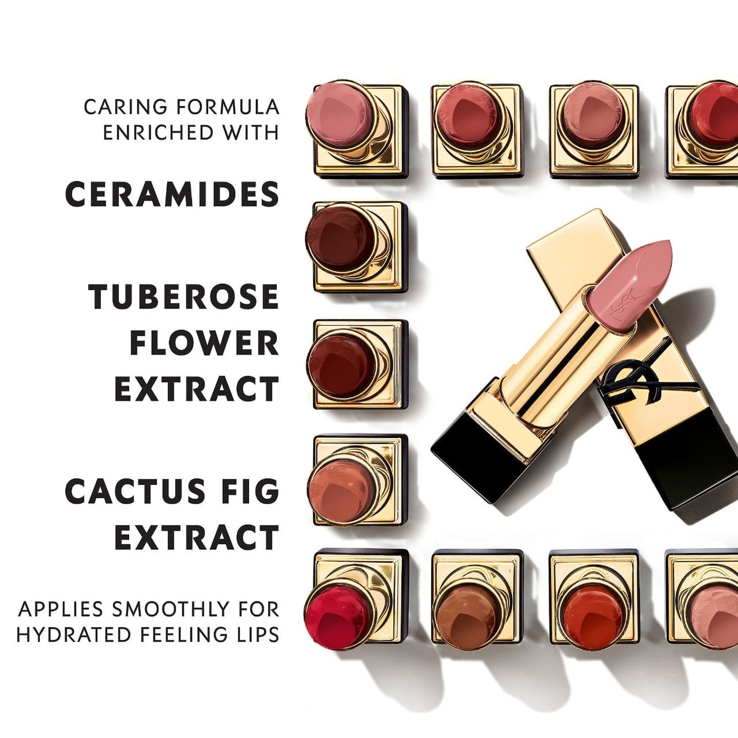 Rouge Pur Couture Caring Satin Lipstick With Ceramides