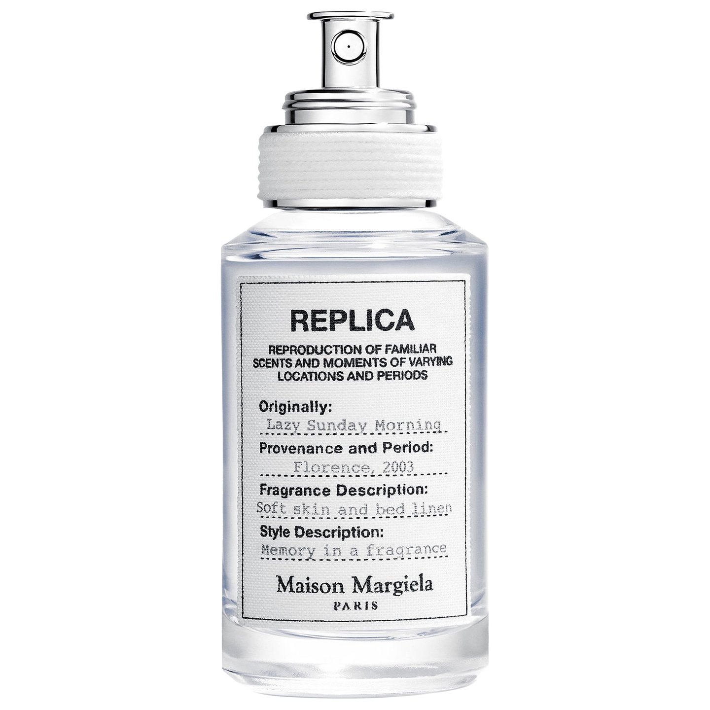 replica' Lazy Sunday Morning Eau De Toilette With White Musk
