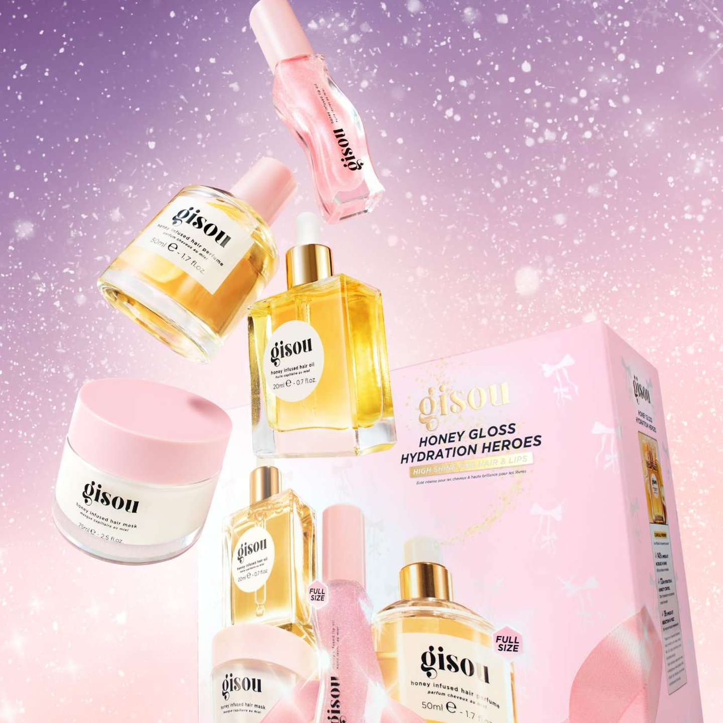 人気ショップ Honey Gloss Hydration Heroes Hair Value Set | Women's Health トリートメント