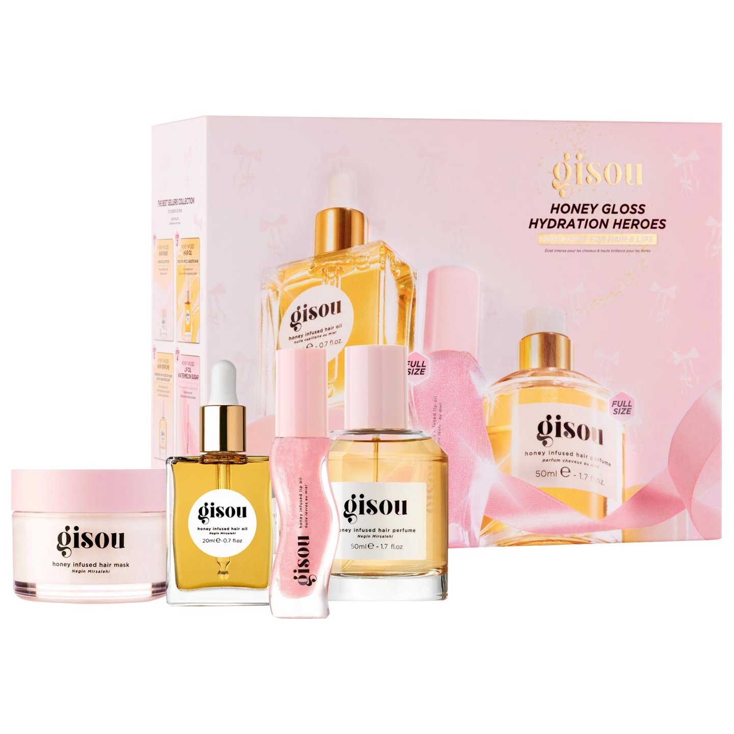 人気商品の入荷速報 入荷Now Hydration Gloss Honey Heroes Health Women's | Set Value Hair Treatment