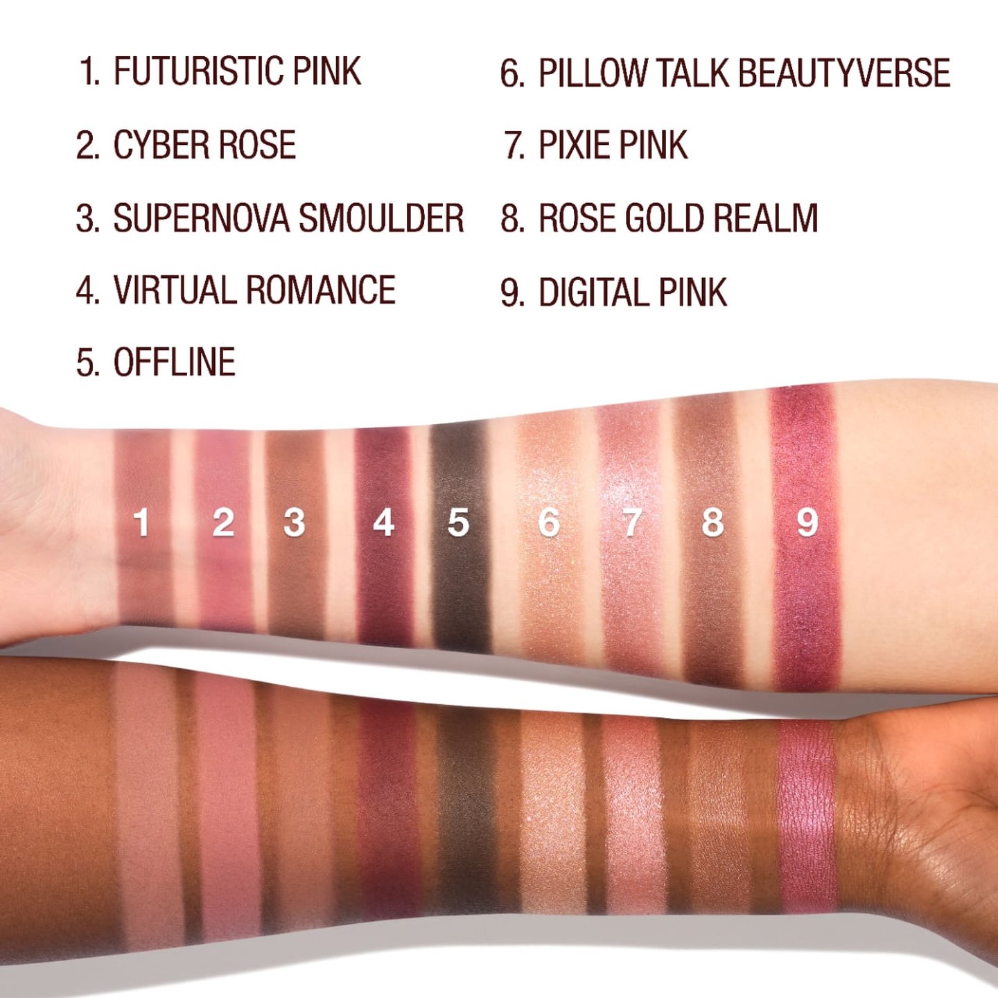 限定Charlotte Tilbury★Pillow Talk Beautyverse Loveパレット Pillow Talk Beautyverse Love Eyeshadow Palette | Women's