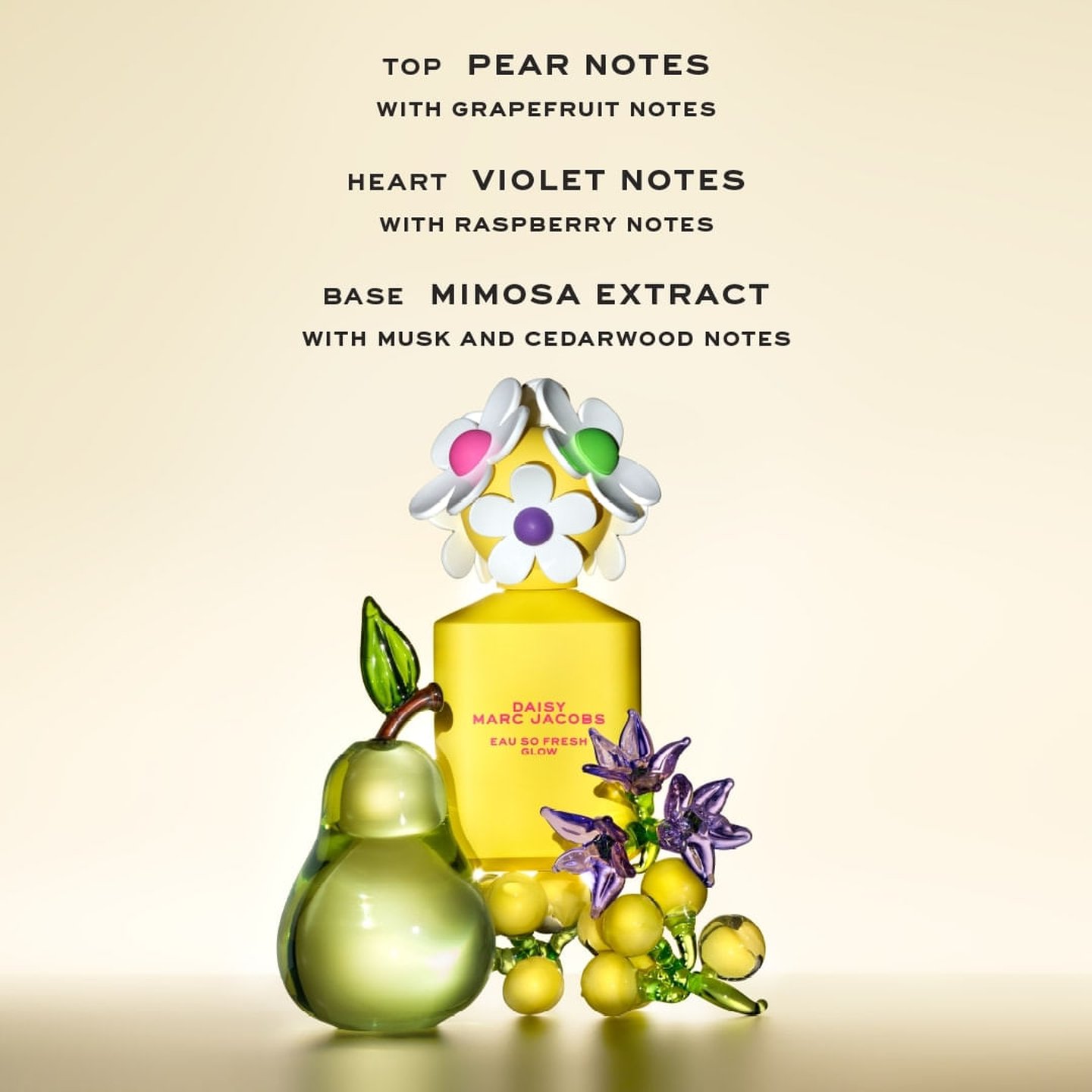 Daisy Eau So Fresh Glow Eau De Toilette With Pear, Violet