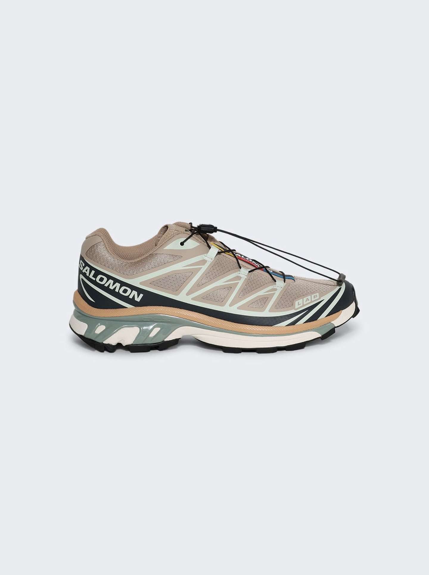 XT-6 Sneakers Oxford Tan, Carbon, Clearly Aqua | Women's