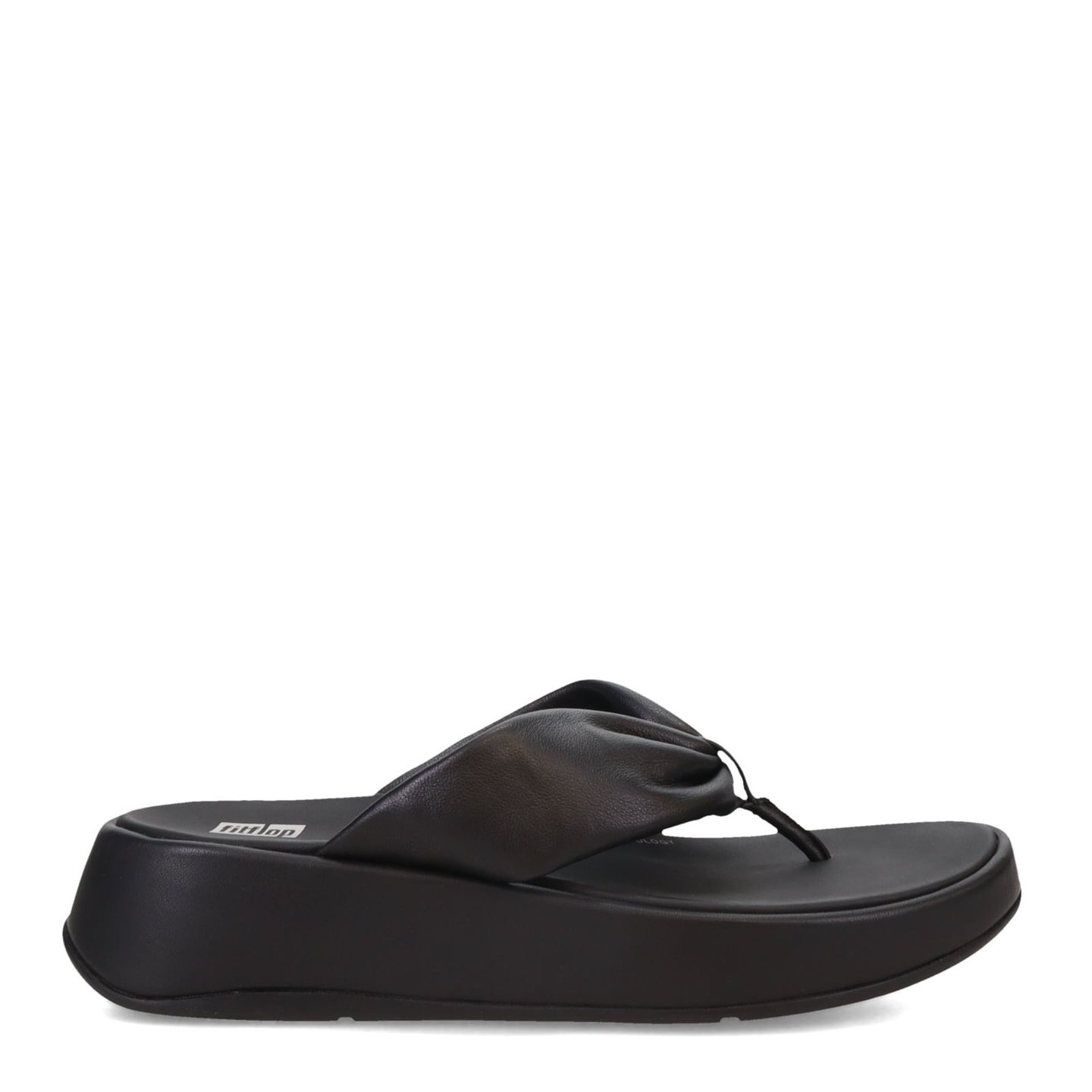 Women's Fitflop, F-mode Leather-twist Toe-post Sandal