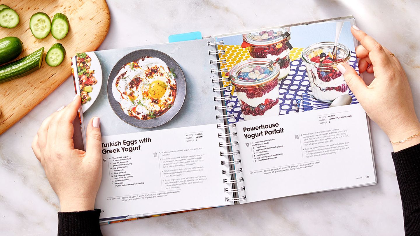 Book spread from Prevention 28-Day Get-Lean Diet