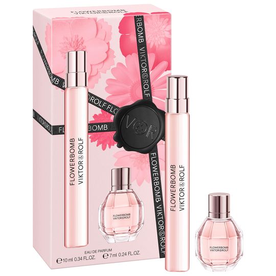 Flower bomb viktor and rolf online set 3.5oz with lotion 50ml