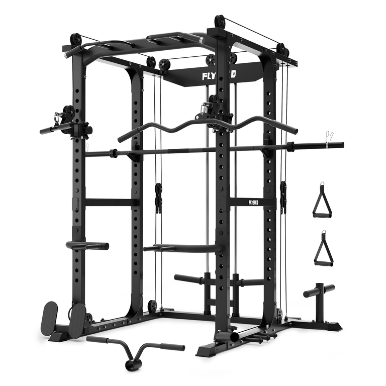 Weight bench with pulley sale